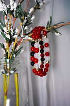 Crimson (with Black or White) Bracelet