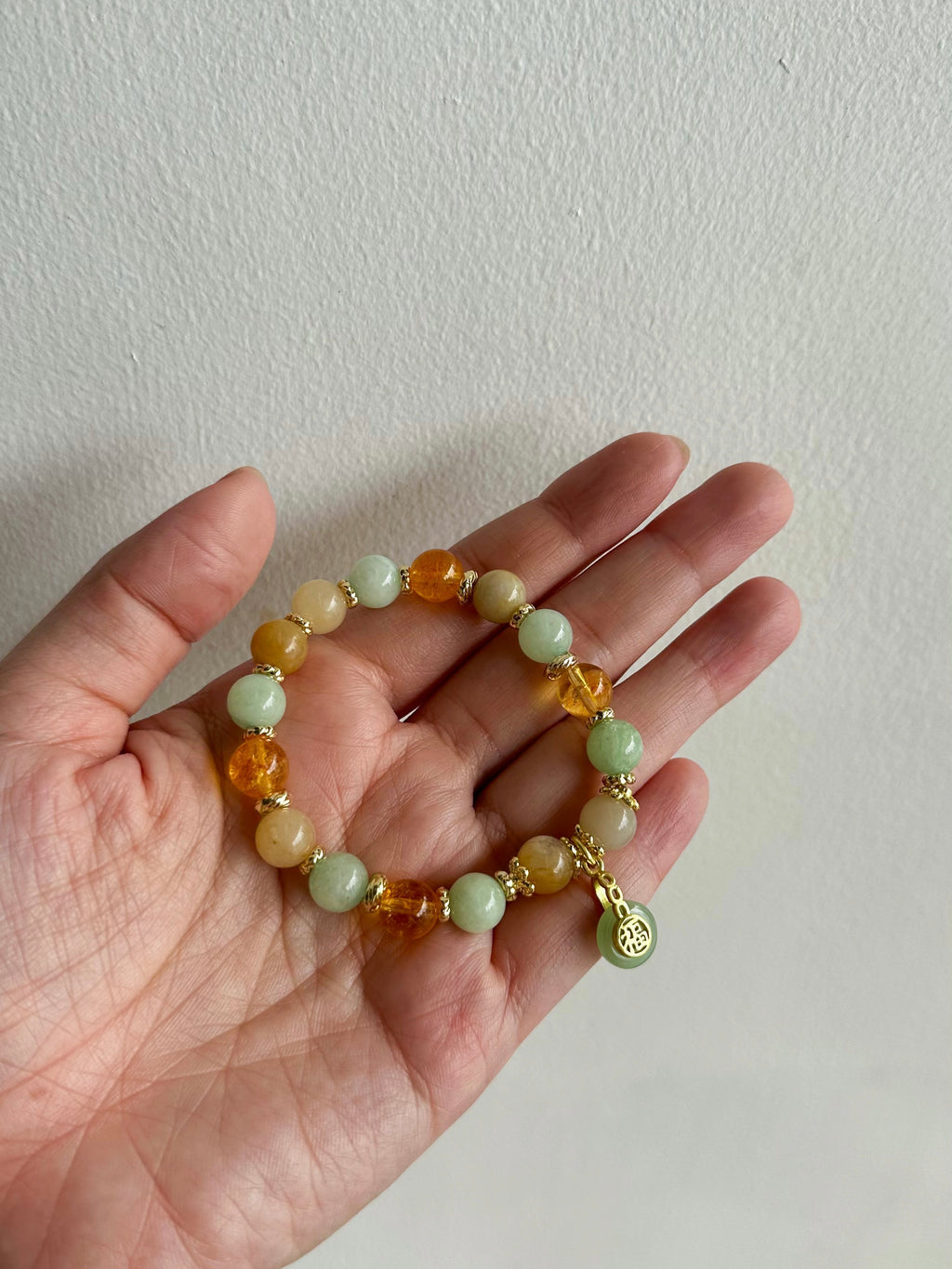 Sunset Jade Bracelet