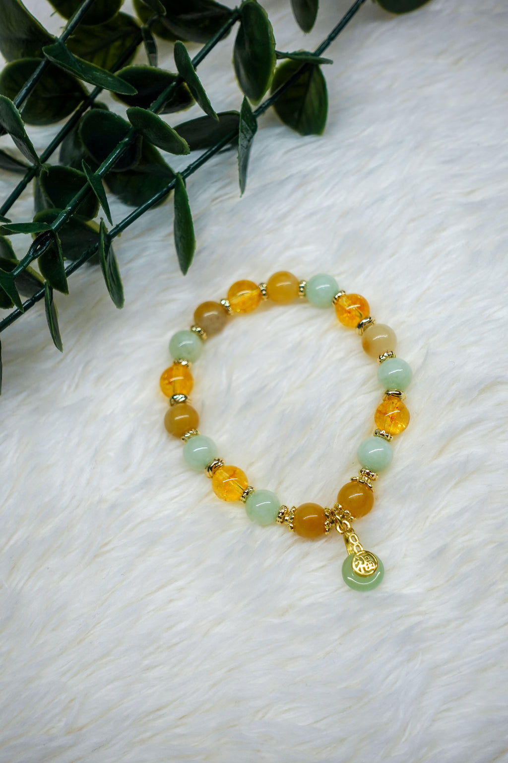 Sunset Jade Bracelet